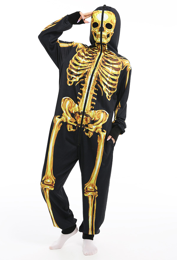 Fiestas Guirca Kostüm, Skelett Kostüm Für Erwachsene: Tödliches Skelett