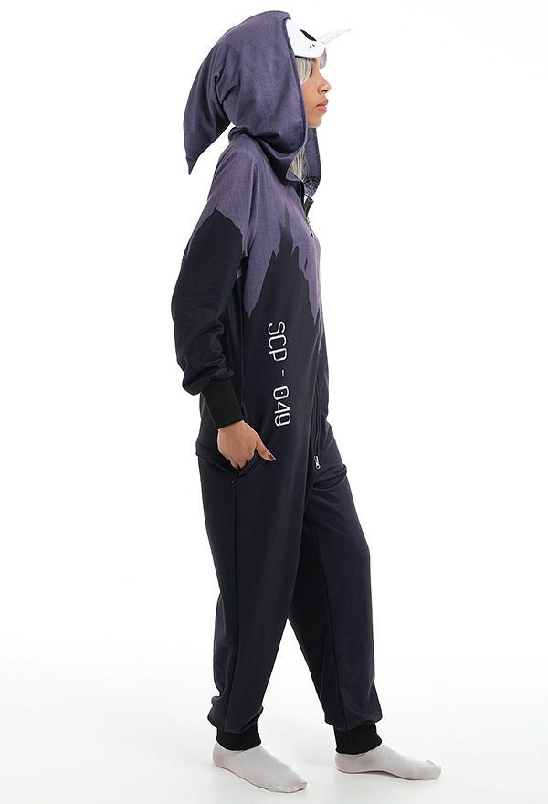 Pestarzt Overall Mit Kapuzen Pyjamas | Lange Arm Onesie Homewear Kigurumi Jumpsuit Kostüm Cosplay Halloween Anzug | Kostüm In Top Qualität