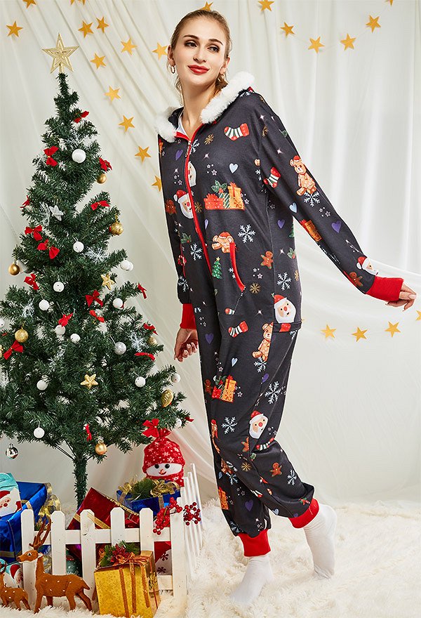 Amscan Rentier Overall Kinderkostüm – Weihnachtskostüm Mit Kapuze, 2-3 Jahre