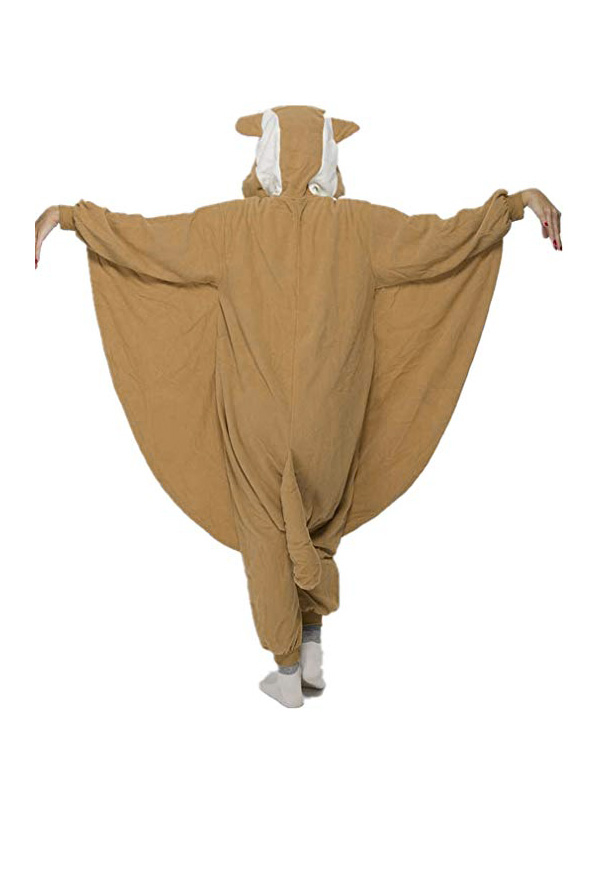 Flying Squirrel Onesie: Cartoon Animal Pyjamas For Women, Men, And