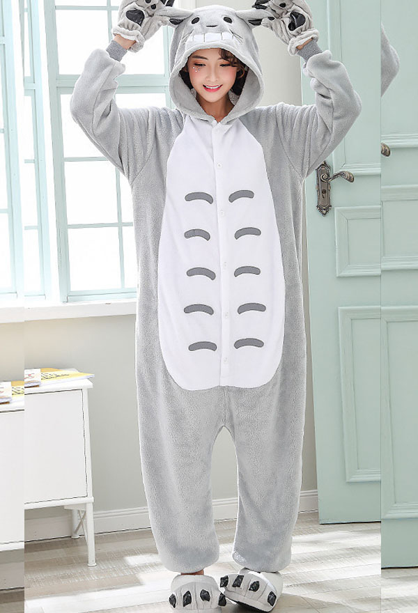 Pyjama Combinaison Femme,Mesdames Koala Onesies Pyjama Gris Flanelle  Homewear Anime Cosplay Costume Vêtements De Nuit pour Animaux pour Couple  Cadeau Adulte Fêtes De Vacances Tenue Quotidienne, S: : Mode