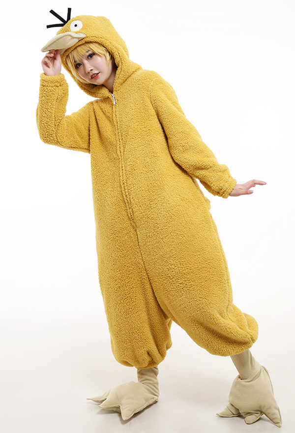 ポケモン コダック コスプレ ワンピース パジャマ通販