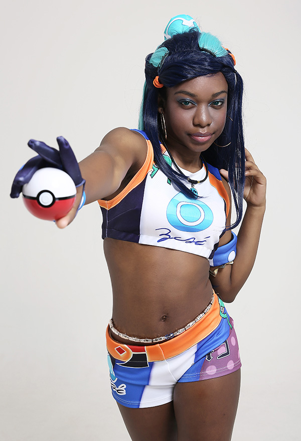 Sword and Shield Gym Leader Nessa Costume de Cosplay