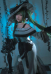 PM Cosplay Costume Off-Shoulder Top and Skirt with Hat and Gloves
