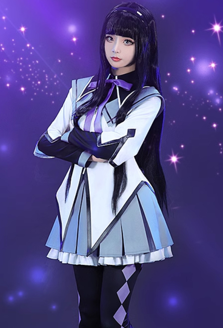 Puella Magi Madoka Magica Kaname Madoka Akemi Homura Cosplay Costume