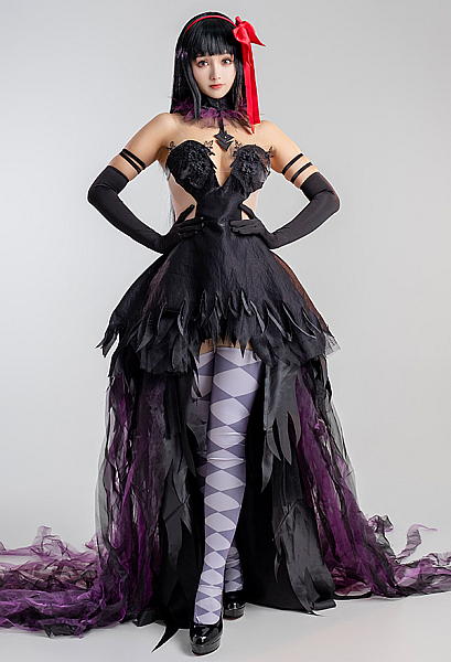 devil homura cosplay 