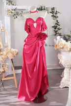 パンティ&ストッキングwithガーターベルト パンティ 赤いドレス コスプレ衣装