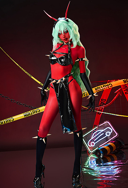 Scanty cosplay outfit