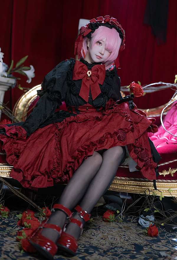 red halloween dress Amazon.com: RKKVQP Women Beetle Bride Cosutme Gothic Victorian Wedding Scary Costumes Adult Horror Movie Character Cosplay Outfit with Wig Red Veil RK037M : Clothing, Shoes & Jewelry quality gown Re Starting Life in Another