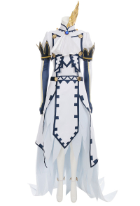 Shuumatsu no Valkyrie Record of Ragnarok Brunhilde Cosplay Costume Long Dress Set