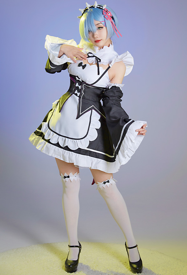 Re:Zero Starting Life in Another World Rem Cosplay Kostüm