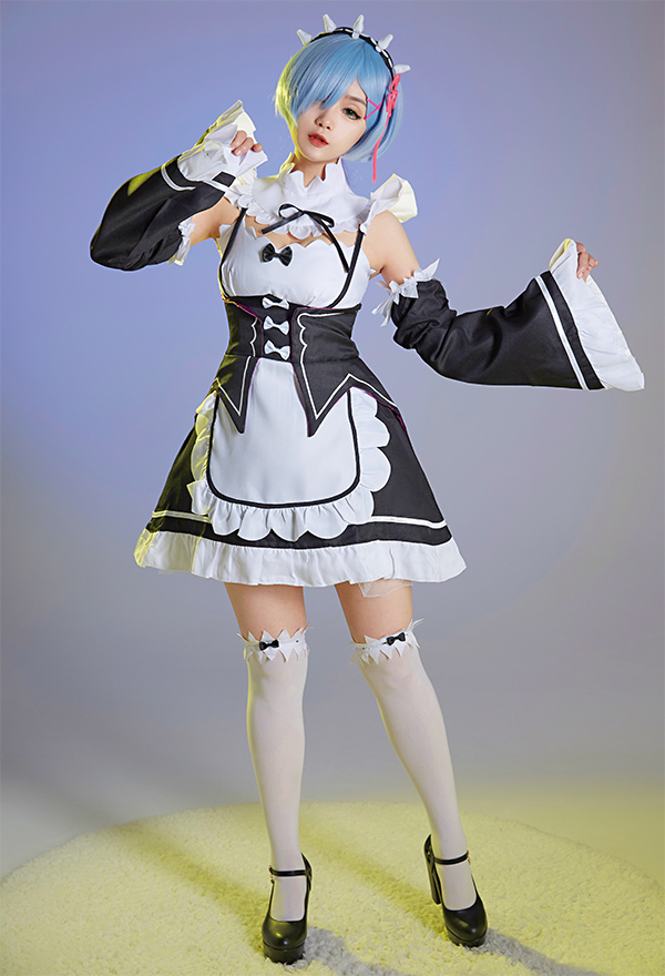 Re:Zero Starting Life in Another World Rem Cosplay Costume