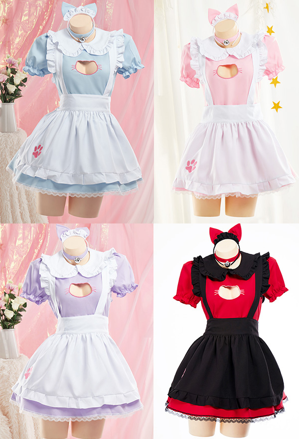 Halloween Sexy Kawaii Maid Costume - Flirty Maid Lingerie for Fun | Top Quality Outfits for Sale Halloween Sexy Kawaii Maid Costume - Flirty Maid Lingerie for Fun | Top Quality Outfits for Sale