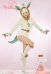 PM Derivative Fluffy Bodycon Romper Sexy Lingerie Yellow Furry Hooded Bodysuit Jumpsuit Homewear with Tail Belt and Socks S-4XL