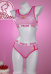 Peach Derivative Sports Tank Top and Brief Set Lingerie Cosplay Costume