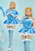 Christmas Princess Zelda Derivative Sexy Weihnachten Bodysuit Lingerie Blau Handschuhe Umhang Socken Dessous