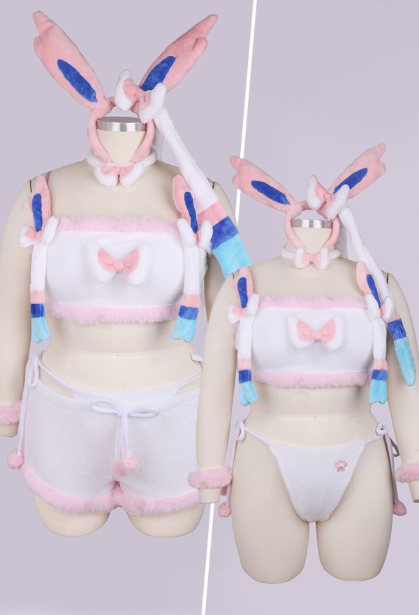 Plus Size PM Derivative Sexy Cosplay Lingerie Set Costume - Cute Pink Crop Top and Shorts Anime Costume | Top Quality Lingerie for Sale Plus Size PM Derivative Sexy Cosplay Lingerie Set Costume - Cute Pink Crop Top and Shorts Anime Costume | Top Quality Lingerie for Sale