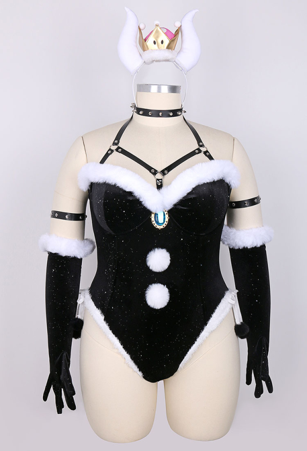 sexy disney lingerie Plus Size Santa's Tease Lingerie Costume, Sexy Santa Christmas Lingerie  -Yandy.com main image 1