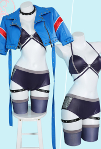 Cammy Dérivé Ensemble de Lingerie Sexy avec Soutien-gorge et Culotte en Maille avec Gants de Manteau
