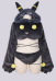 Plus Size PM Derivative Furry Paw Sexy Lingerie Suit Kawaii Plush Homewear Paw Gloves Hoodie and Bra Panty with Tail