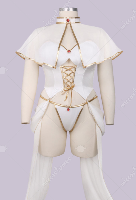 Plus Size Friren Derivative Sexy Lingerie Costume Cutout Top Cape and Panty with Sleeves