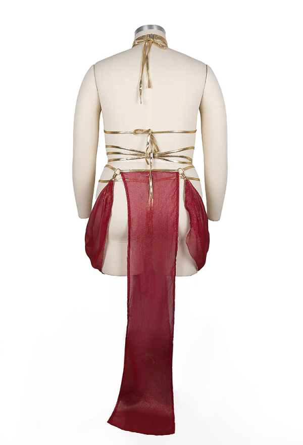 Plus Size Princess Leia Derivative Sexy Clothes Set - Sexy Cosplay Outfits  for Women | Top Quality Costume for Sale