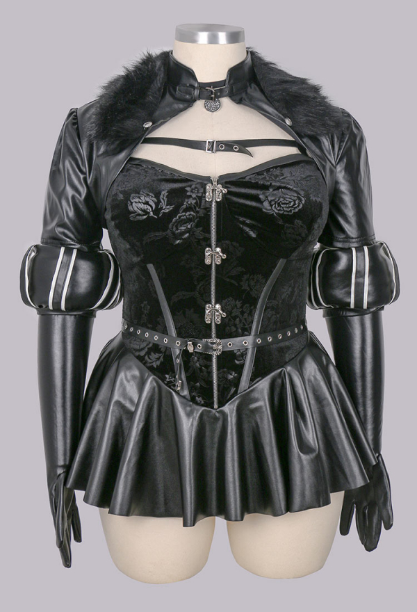 anora maxi dress in copper & black ditsy Smart & Sexy Black Sheer Lace Mesh Chemise Lingerie main image 1