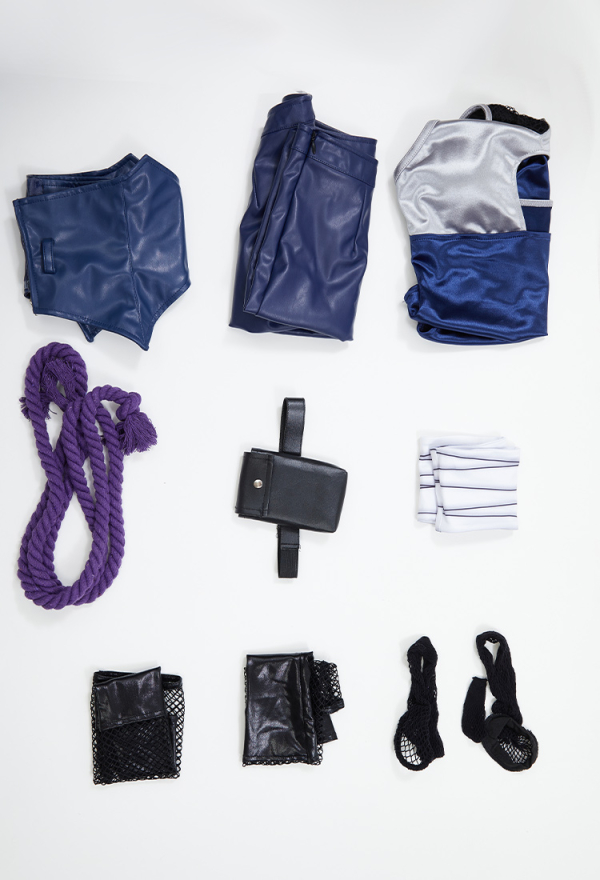 Women Ninja Derivative Sexy Lingerie Costume - Cutout Bodysuit and