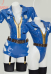 Lucy Derivative Sexy Lingerie Bodysuit Set Zipper Low Bodysuit and Cutout Shorts with Gloves Socks