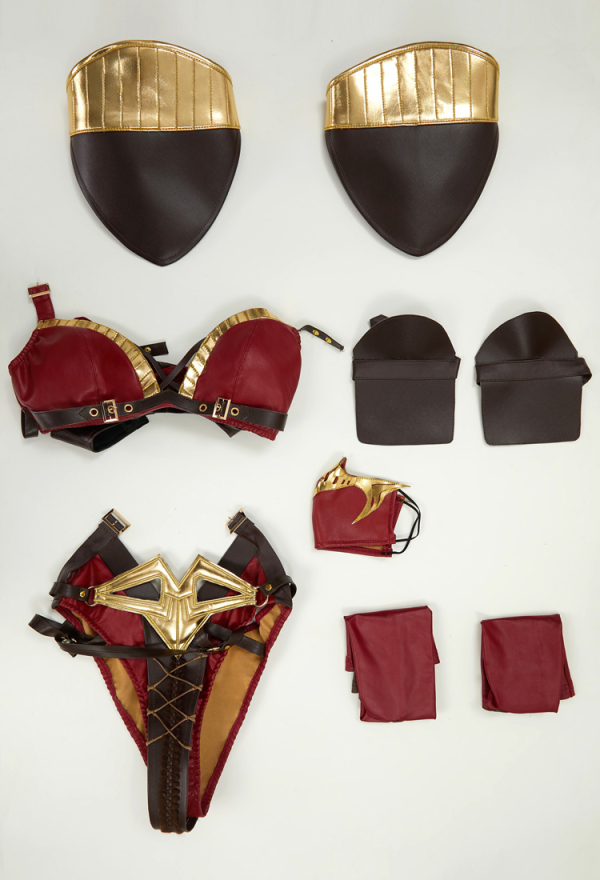 Women Mileena Derivative Sexy Lingerie Set - Cutout Bondage Top and Panty with Gloves Cosplay | Top Quality Lingerie for Sale Women Mileena Derivative Sexy Lingerie Set - Cutout Bondage Top and Panty with Gloves Cosplay | Top Quality Lingerie for Sale