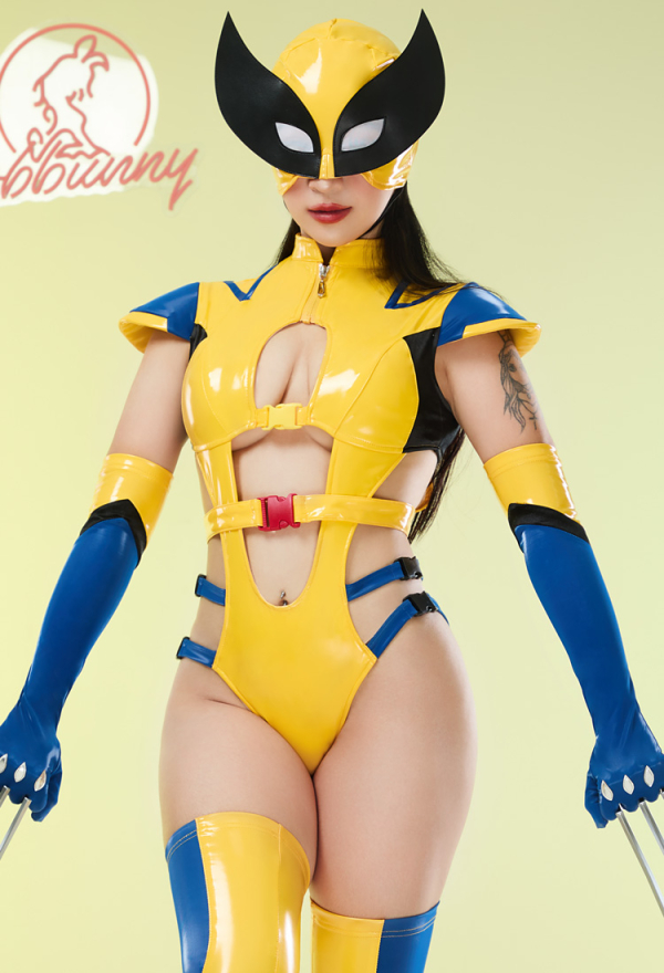 Women Derivative Sexy Lingerie Set - Cutout Bodysuit with Hat Gloves  Cosplay | Top Quality Lingerie for Sale