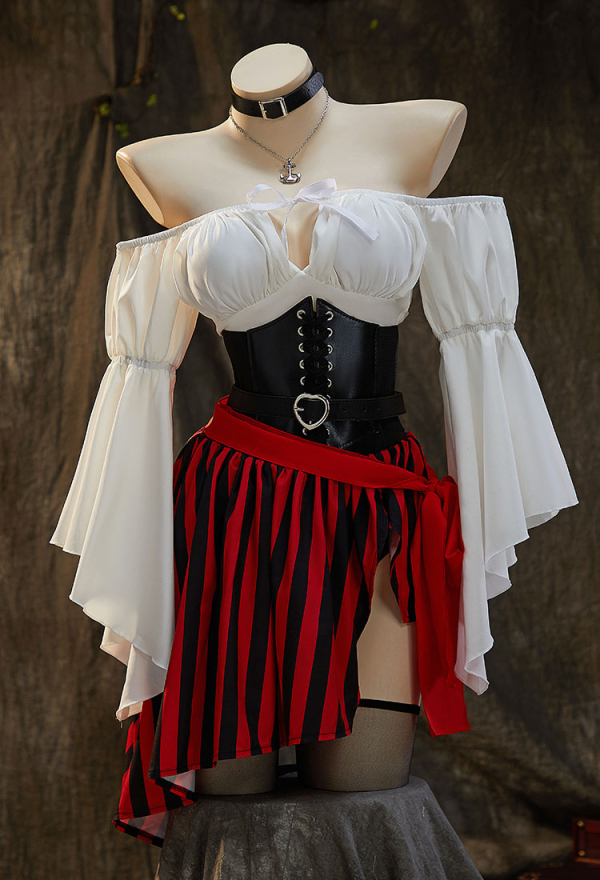 sexy pirate lingerie Sexy Pink Pirate Costume main image 1