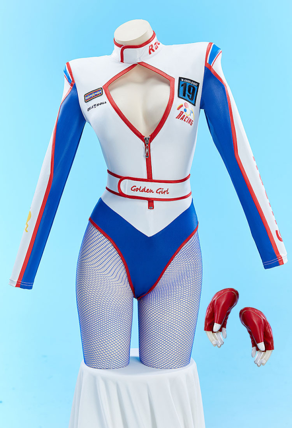 Ricky Bobby Derivative Sexy Lingerie Racing Bodysuit - Race Car Driver  Costume for Women | Top Quality Bodysuit for Sale