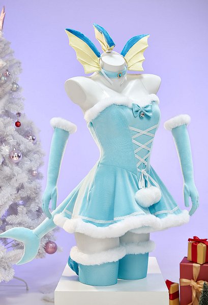 Vaporeon Cosplay Christmas