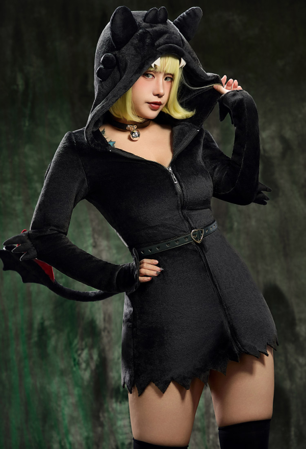 white christmas dresses Sequined Ghost Costume Dress: Women's Halloween Outfits main image 1