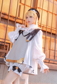 Vocal Rin 2025 Symphonic Skin Cosplay Costume Top and Shorts with Hat and Neck Ribbon