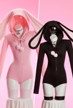 ウサギ セクシー コスプレ 編み物 ホームウェア