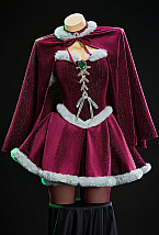 ティーン・タイタンズ スターファイアー セクシー コスプレ 同人 クリスマス ドレス