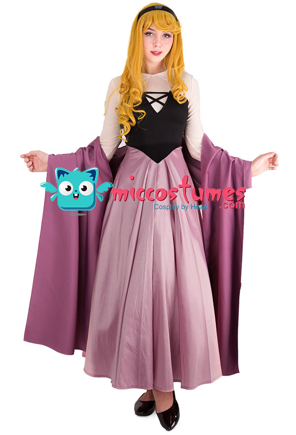 Briar Rose Costume Sleeping Beauty Cosplay Dress for Sale