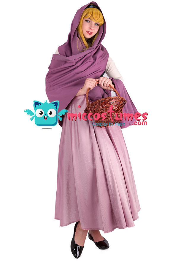 Briar Rose Costume Sleeping Beauty Cosplay Dress for Sale