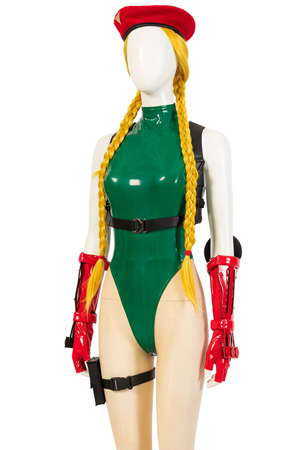  Liuyumin Womens Street Cammy White Cosplay Costume