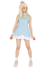 Mario Tennis Rosalina Cosplay Costume Dress with Crown