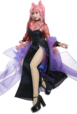 美少女戦士セーラームーン ちびうさ ブラック レディ コスプレ 衣装 ドレス通販 美少女戦士セーラームーン ちびうさ ブラック レディ コスプレ 衣装 ドレス通販