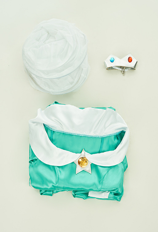 Princess Dress and Crown with Crinoline - Rosetta Cosplay Costume
