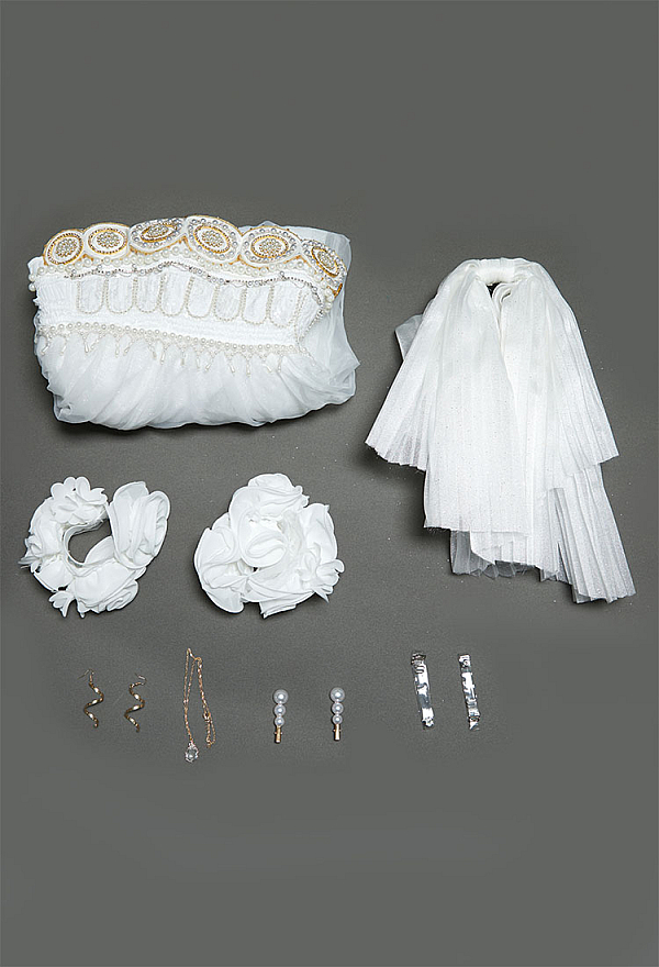 18 month white dress Colombe White Silk Ceremony Girl Dress main image 1