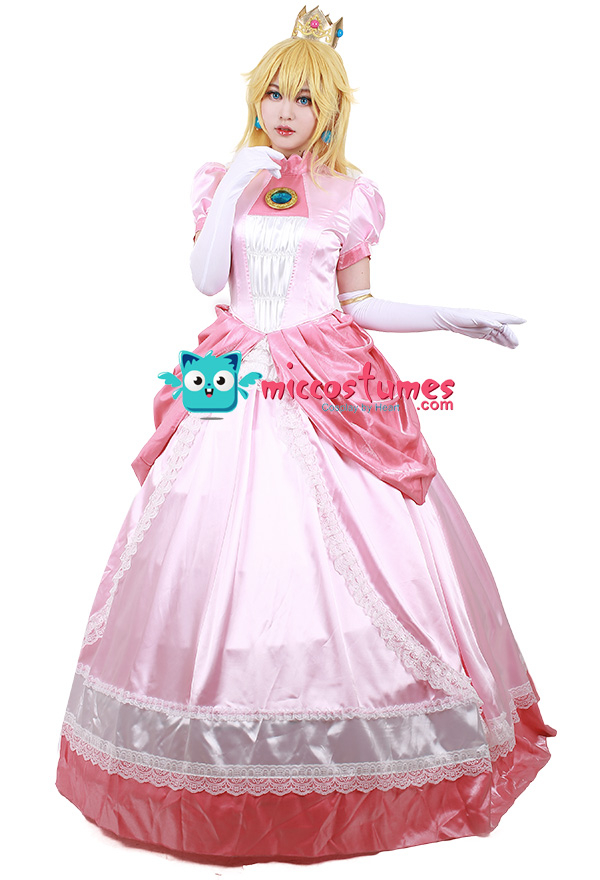 Prinzessin Peach Cosplay Kostüm