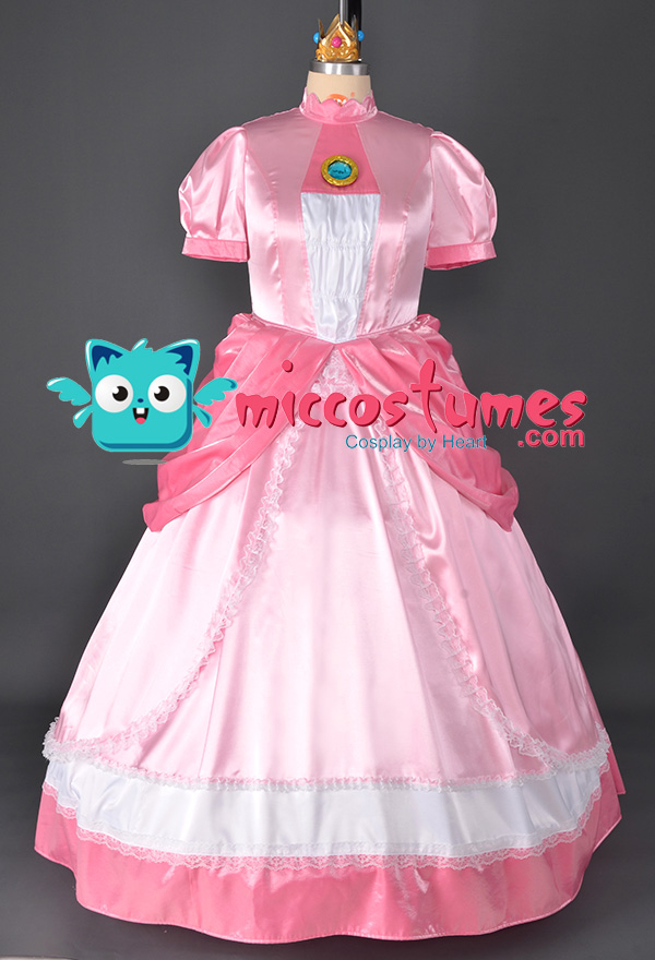 Plus size shop princess peach costume