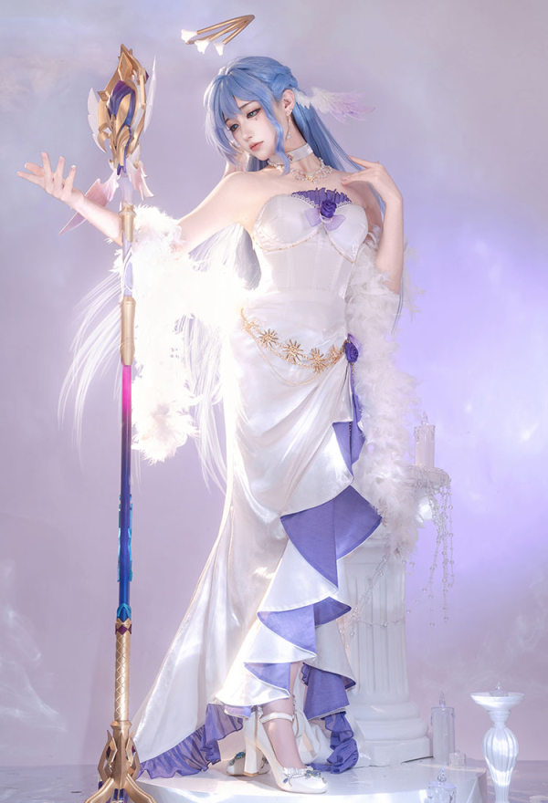 Women Robin Costume - Evening Dress with Shawl and Gloves Honkai: Star Rail  Cosplay | Top Quality Outfits for Sale