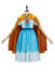 Stranger Things Holly Cosplay Costume Dress with Cape and Neckerchief