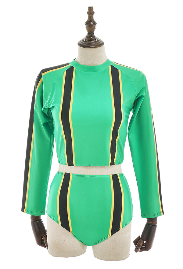 Tsuyu Asui Froppy Swimsuit - Two Piece Bathing Suit | Top